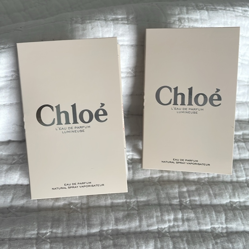 New Chloe bundle samples
